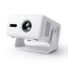Portable Projector, dual WiFi6,native 1080P HD, supports 4K, low noise, one-handed operation, 180° flexible projection angle，home theater mini
