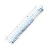 Portable Ruler 30 Cm Folding Drafting Tool with Compact, Blue