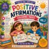 Positive Affirmations Coloring Book for Kids & Adults vol.2: Inspirational and Uplifting Coloring Pages for Confidence, Happiness, Gratitude, Self-Love, Mindfulness and Positive Thinking