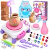 Pottery Wheel for Kids, Air Dry Clay Craft Kit with USB Power, Ages 6+