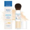 Powder Sunscreen for Kids SPF 50, Brush-On Zinc Oxide Mineral Powder for Face and Body, Reef Safe Scalp Sunscreen Brush, Waterproof, Travel Size, Beach Summer Camping Essentials for Kids Babies