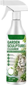 Powerful Garden Sculpture Cleaner Spray, Outdoor Decor Cleaning Solution, Stone Care for Statues, Yard Decorations and Garden Accessories (1PC)