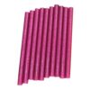 PPPHTUO 10 Pieces Colored Hot Melt Glue Sticks, Glitter Hot Glue Sticks, Hot Melt Glue Sealing Sticks, for DIY Craft, Gluing Projects, Rose Red