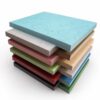 PPPHTUO Imitation Leather Grain Paper Cardstock Sheets Printing Cover Binding with 230g Thickness Suitable for Office Projects School presentations Document Covers Crafting, Lake Blue