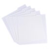 PP Plastic Record Dividers White Clear Tab Labels