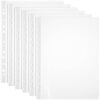 Pp Sheet Protectors 11 Hole Sleeves Top Loading 100pcs