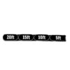 Practical Adjustable 1 Inches Grids Scale Measuring Tool Flexible Chain Ruler Gauges for Role Playing Game and Battle Map Spell Extent Calculator