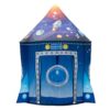 Practical Teepee Tent Toy for Folding Tents Tent Wigwam-Baby Play House Boy Cubby Castle-Room Decorations Play Portable Wigwam-Folding Teepee for Reading Book