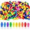 PRALB- 800 Pack Pencil Top Erasers, Latex Free Pencil Eraser Toppers