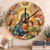 Prayer Clock The Teachings of Jesus Bible Verse Clock Religious Family