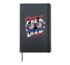 PRE-K DUDE Crew America Cool Teacher USA Little Miss Hardcover Journal, Black