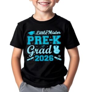 Pre-K Graduation Shirt Toddler Girls Boys Preschool Graduation Gift Tops