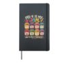 Pre-K Is My Jam And I'm Here To Spread It Preschool Teacher Hardcover Journal, Black