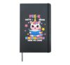 Pre-K We're Done Kindergarten Here We Come Unicorn Cute Girl Hardcover Journal, Black