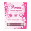 Preciosa Cosmetic Cotton Swabs 100 Count - Dual Tip Pointed & Rounded, 100% Natural Cotton on Paper Sticks for Eyeliner, Mascara & Lipstick Touch-Ups