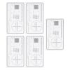 Precisions 0.1mm Microscope Measuring Scale Clear Film for Accurate Calibration in Laboratory Applications Micrometer Ruler