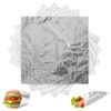 Precut Greaseproof Foil Sheets For Sandwiches 120 Sheets Insulated