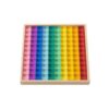 predolo Acrylic Block Play Board lampCatching Wooden Board with Acrylic Blocks Sensory Blocks for Young Children, Style to 1