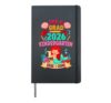 PreK Grad 2026 graduate mermaid Kindergarten here i come Hardcover Journal, Black
