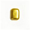 Premium Fake Gold Bar Replica 50g 1.76 oz - Heat Resistant Simulated Bullion, Decorative Prop for Film & Display, Paperweight Ornament
