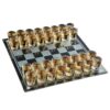 Premium Shot Glass Board Game Chessboard Chess