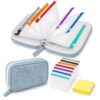 Premium Waterproof Pu Travel Pill Organizer Set, Smart Weekly Organizer，#A