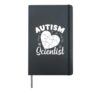 Preschool Teacher Autism Scientist Daycare Teacher Hardcover Journal, Black