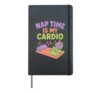 Preschool Teacher Early Learning Hero Fun Classroom Teaching Hardcover Journal, Black