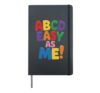 Preschool Teacher Early Learning Hero Fun Classroom Teaching Hardcover Journal, Black