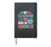Preschool Teacher Early Learning Hero Fun Classroom Teaching Hardcover Journal, Black