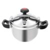 Pressure Cooker Stainless Steel, 7.4-Quart Commercial Tabletop Pressure Pot, 60Kpa Large Capacity Electric Pressure Canner for Restaurants, Home, School Canteens