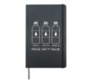 Price Isnt Value Self Worth Minimalist Motivation Hardcover Journal, Black