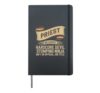 Priest Ninja Isn't An Official Job Title Hardcover Journal, Black