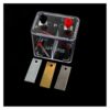 Primary Battery Experiment Apparatus, Copper-Zinc Electrode Chemistry Lab Equipment for Galvanic, Electrolysis & Electroplating Experiments