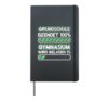 Primary School 5 Grade High School Elementary School Graduation Outfit Hardcover Journal, Black