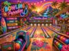 Prime Time Puzzles Adult Jigsaw Puzzle 1000 Piece Bowling Paradise