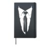 Printed Tuxedo Men's Halloween Hardcover Journal, Black