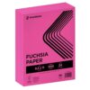 PrintWorks Premium Bright Fuchsia Pink Colored Paper 8.5" x 11" - 24 lb/89 gsm - 500 Sheets - Made in the USA - FSC® Certified - Acid-Free & Fade-Resistant - Printer Compatible (00100)