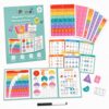 PRIVAE: Magnetic Fraction Demonstration Book for Early Childhood Development and Learning for Kids Age 3+
