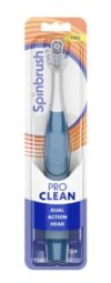 Pro Clean Battery Powered Toothbrush, Dual Action Head