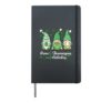 Prone to Shenanigans and Malarkey Hardcover Journal, Black