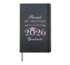 Proud Big Brother Of A Class Of 2026 Graduate Hardcover Journal, Black