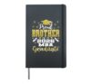 Proud Brother of Class Of 2026 MBA Graduate Grad Family Hardcover Journal, Black