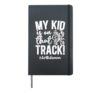 Proud Dirt Bike Mom Of A Dirt Biker Mom Dirt Bike Mother Hardcover Journal, Black