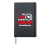 Proud Drumline Mom Drumline Mother Drumline Mama Hardcover Journal, Black