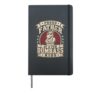 PROUD FATHER OF A FEW DUMBASS KIDS Funny Dad Hardcover Journal, Black