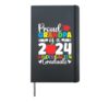 Proud Grandpa Class of 2024 Kindergarten Graduate Graduation Hardcover Journal, Black