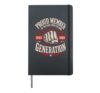 PROUD MEMBER OF THE FUCK YOUR FEELINGS GENERATION Hardcover Journal, Black