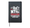 Proud Moto Grandma Motocross Grandma Motocross Rider Grandma Hardcover Journal, Black