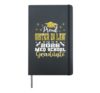 Proud Sister In Law of 2026 Class Med school Graduate Family Hardcover Journal, Black